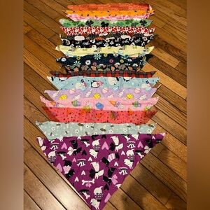 17 small dog, all occasion bandannas